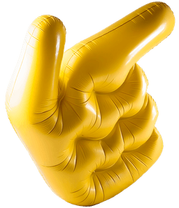 Hand yellow